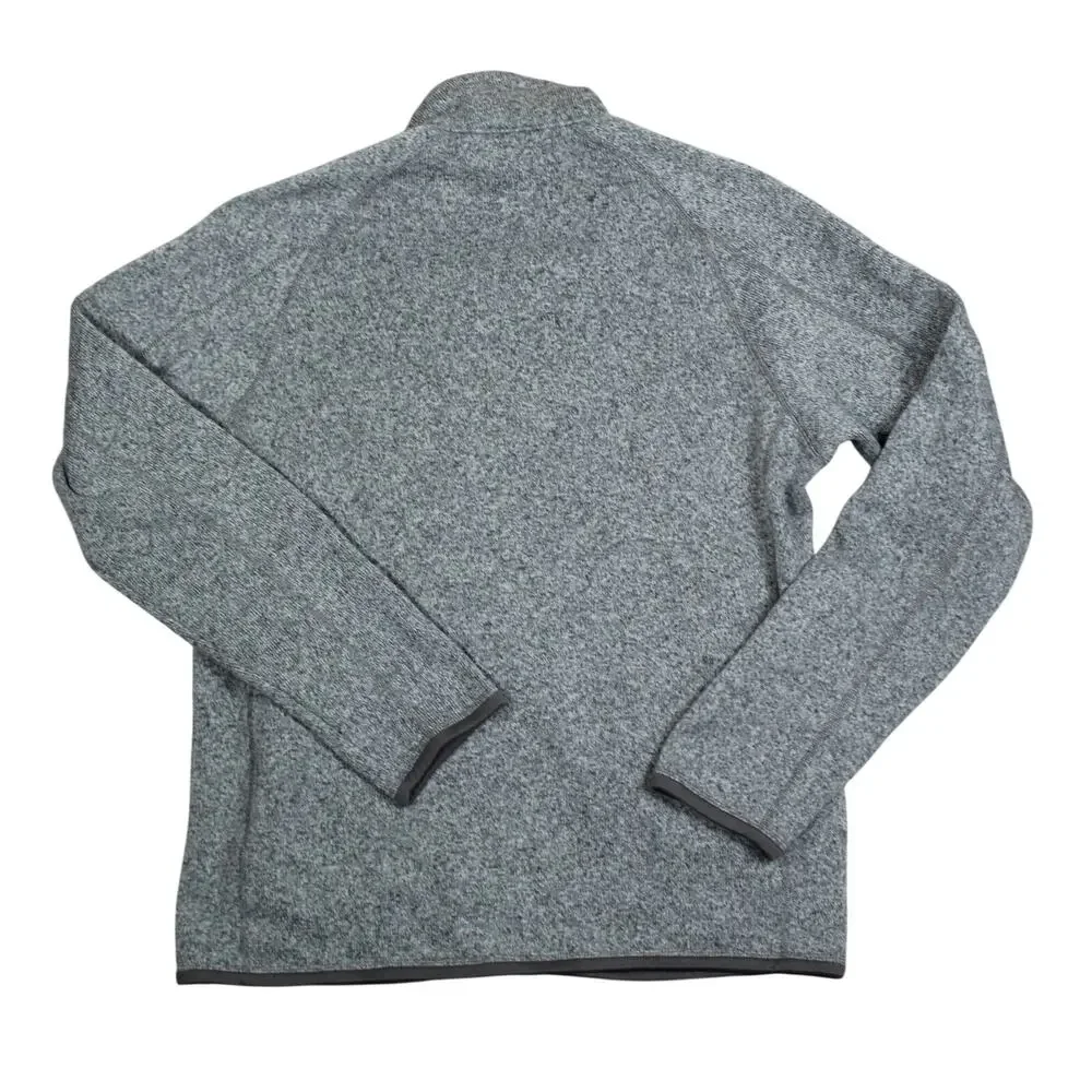 Patagonia Better Sweater Jacket Mens Medium Gray Full Zip Fleece Outdoor